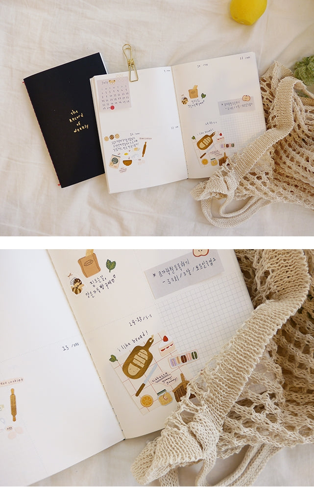 SUATELIER Stickers No.1083: I Like Bread