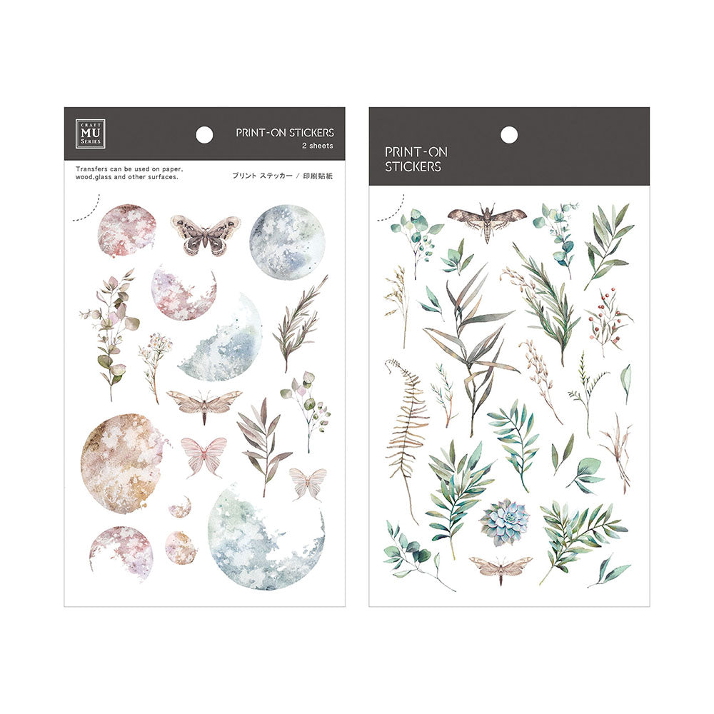 MU Print-On Sticker 2s 066-Lunar Eclipse