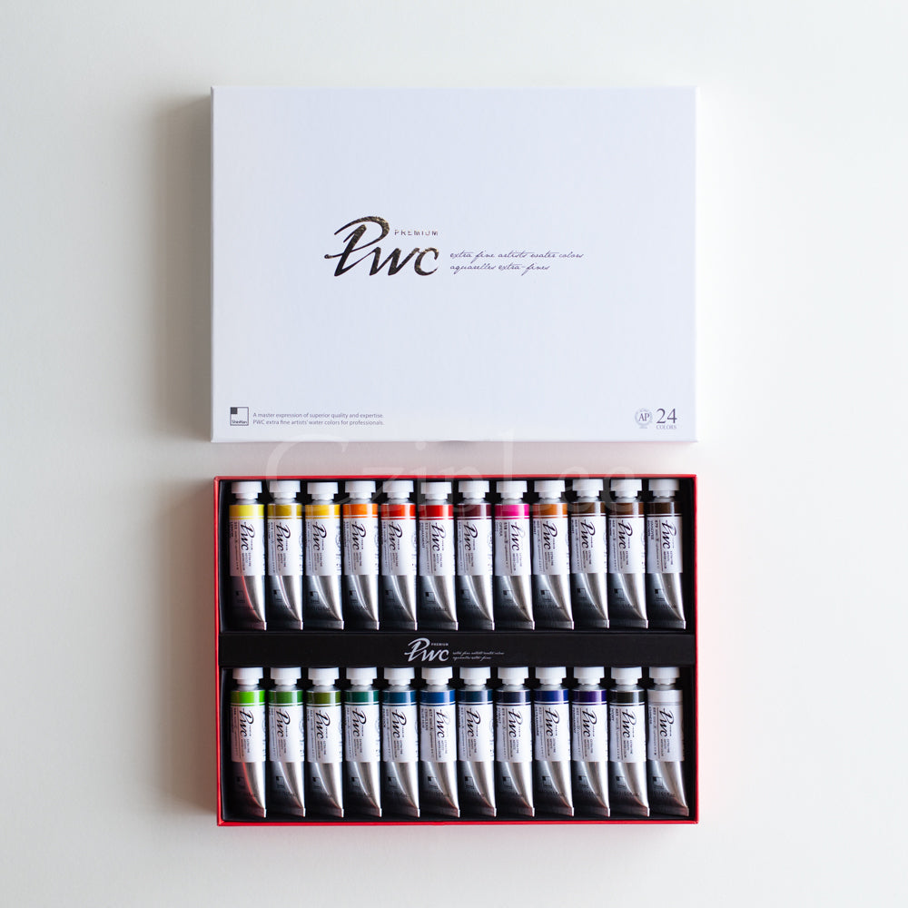 SHINHAN PWC Extra Fine Artists Watercolour 15ml 24 Colours