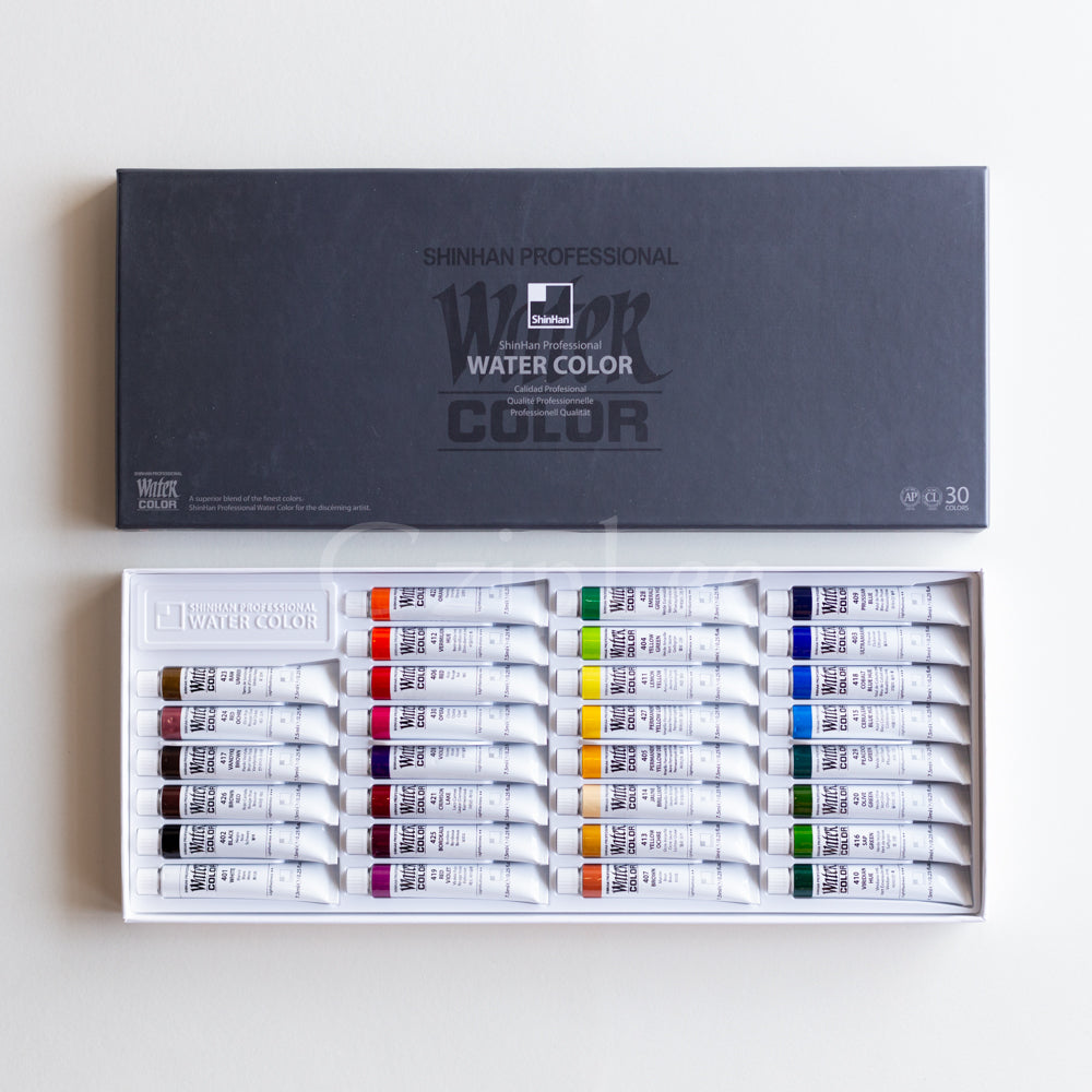 SHINHAN Professional Watercolour 7.5ml 30 Colours
