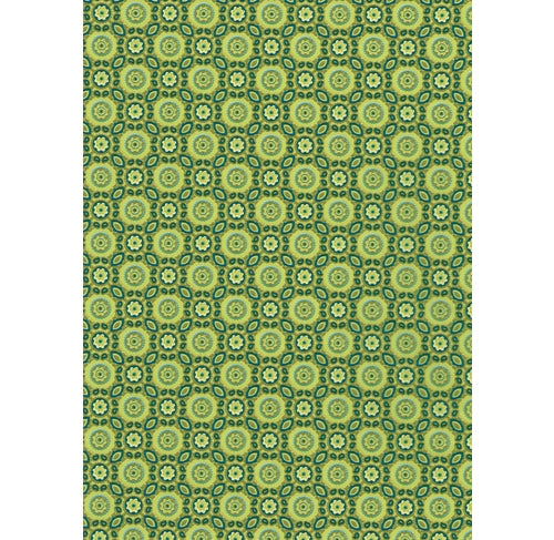 DECOPATCH Paper:Green 643 Leaf Mosaic Default Title