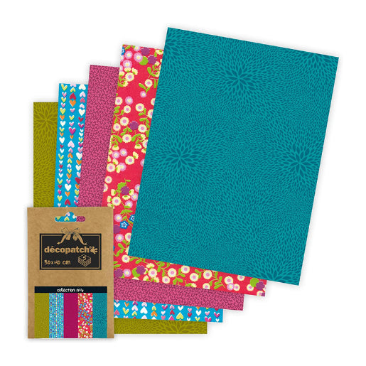 DECOPATCH Papers:Deco Pocket 5s 30x40cm No.1 Default Title