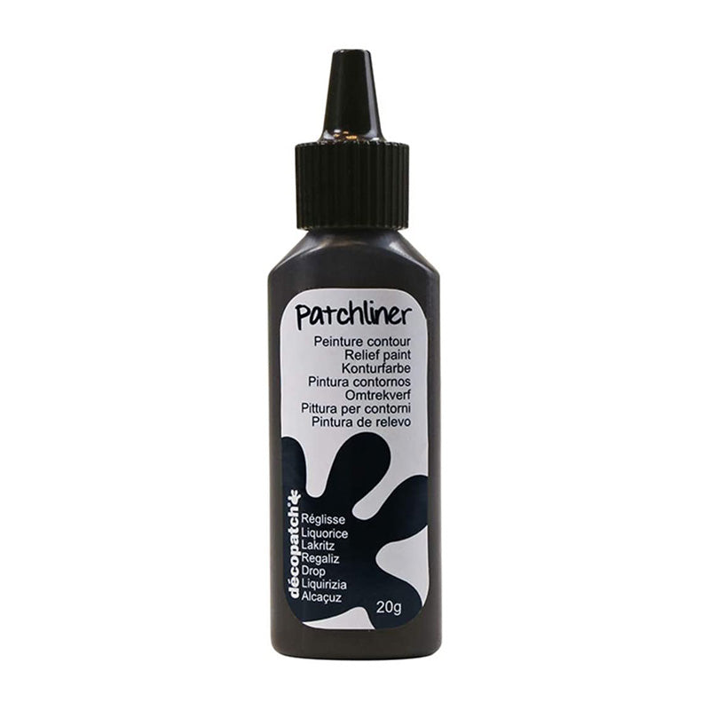 DECOPATCH Patchliner Relief Paint 20g Liquorice Default Title