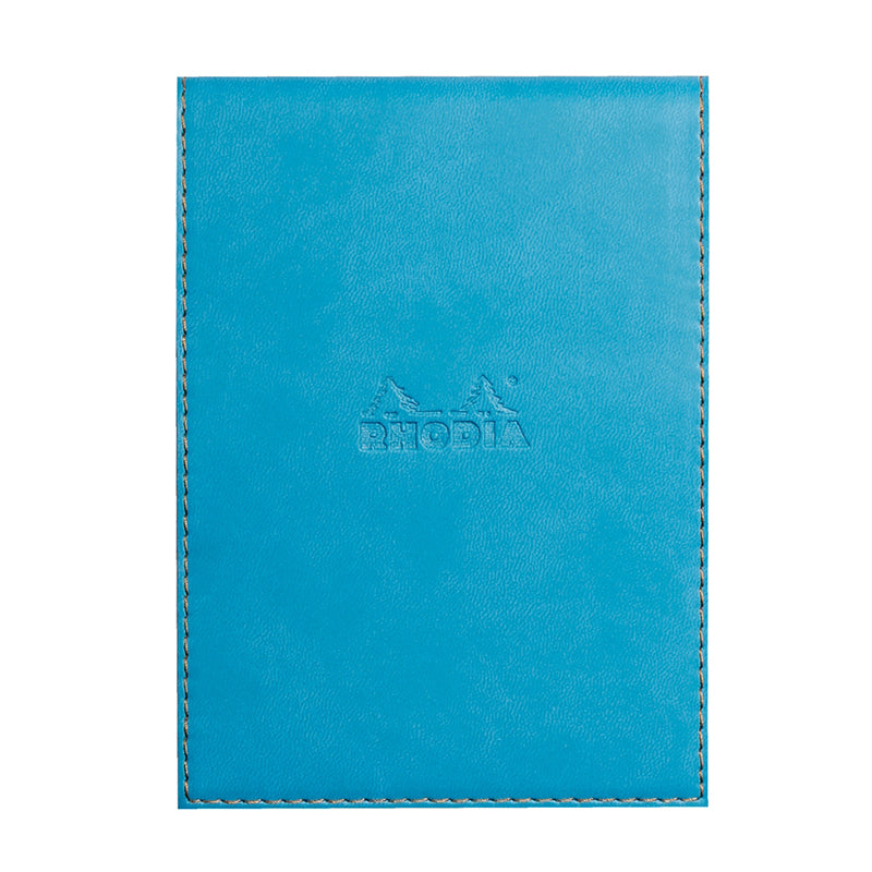 RHODIArama Notepad Cover+No.13 5x5 Sq Turquoise Blue Default Title