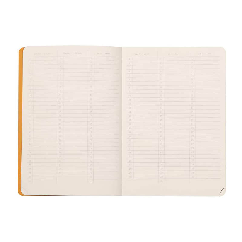 RHODIArama Notepad Cover+No.13 5x5 Sq Sapphire Bluelue Default Title