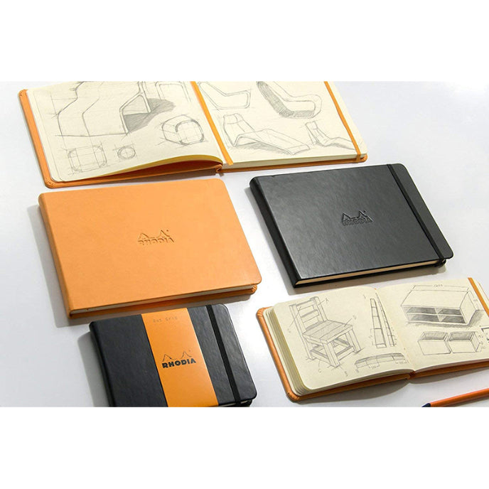RHODIA Boutique Webnotebook A5 L Lined Orange Default Title