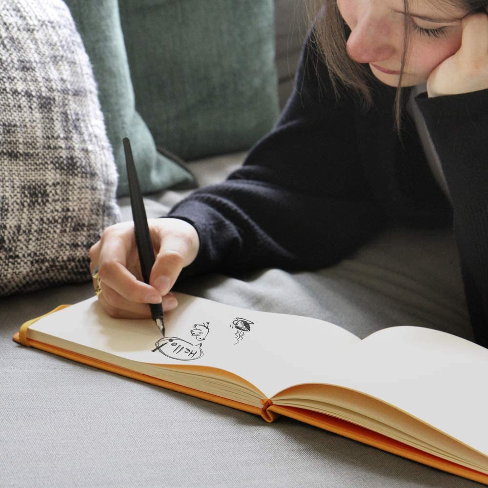 RHODIA Boutique Webnotebook L140x110mm Plain Orange Default Title