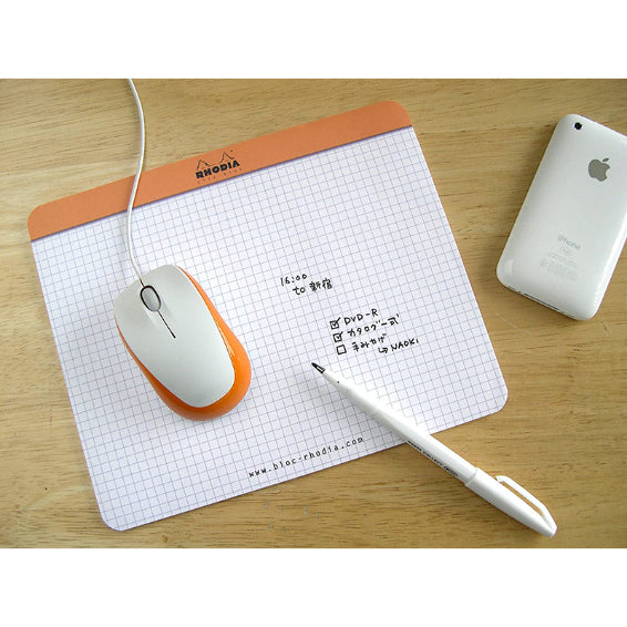 RHODIA Classic Clic Mouse Pad 30s 80g 5x5 Sq Default Title