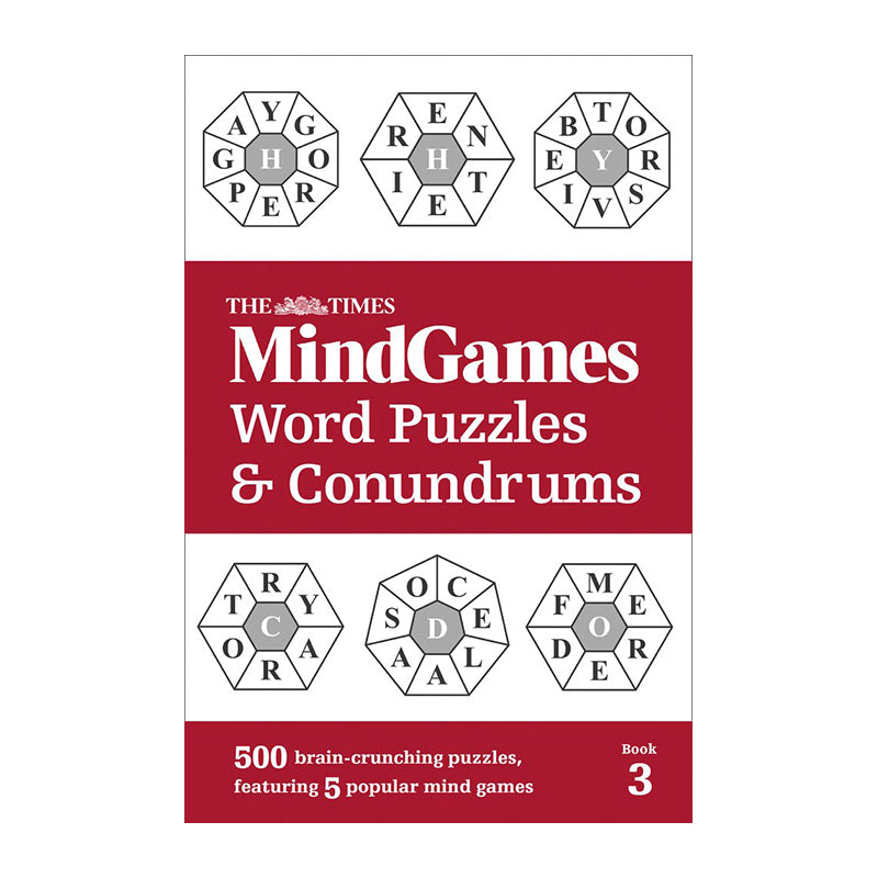 The Times MIND GAMES WORD PUZZLES&CONUNDRUMS Default Title