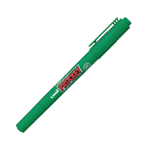 UNI PROCKEY Water Marker-Fine-Green