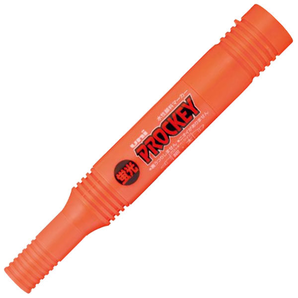 UNI PROCKEY Water Marker-Medium-Fluorescent Orange