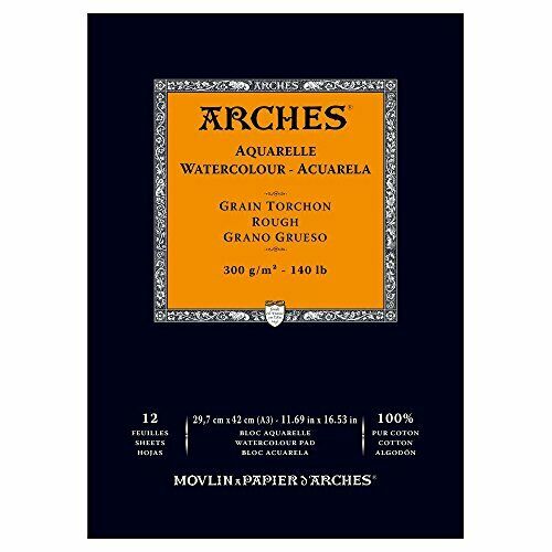 ARCHES Rough Pad N.White 300g A3 29.7x42cm