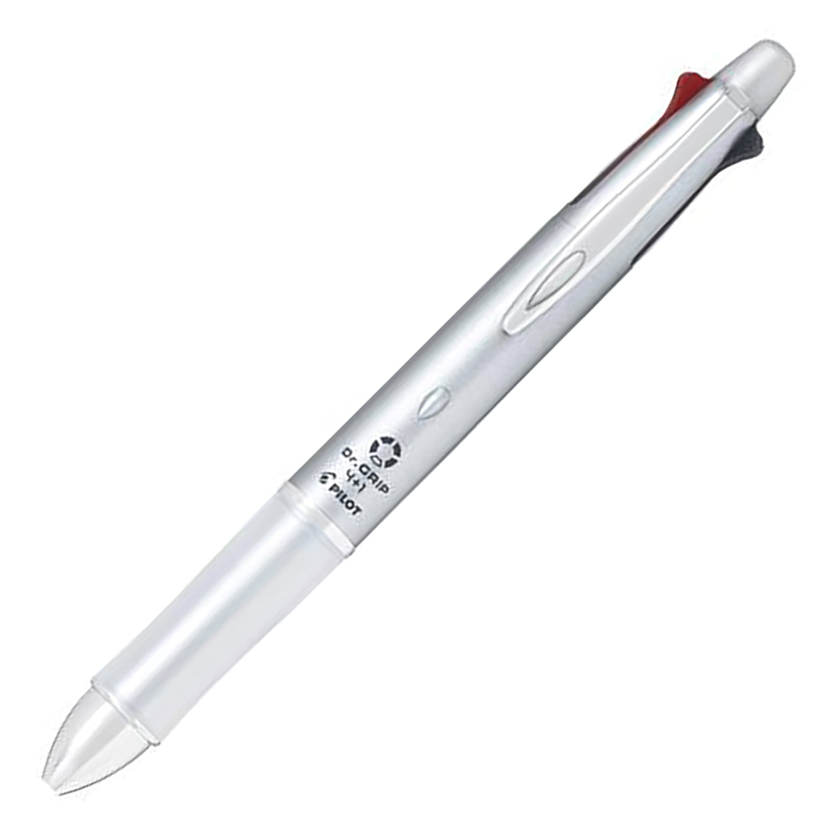 PILOT Dr.Grip 4+1 Ball Pen+Mechanical Pencil F-Silver