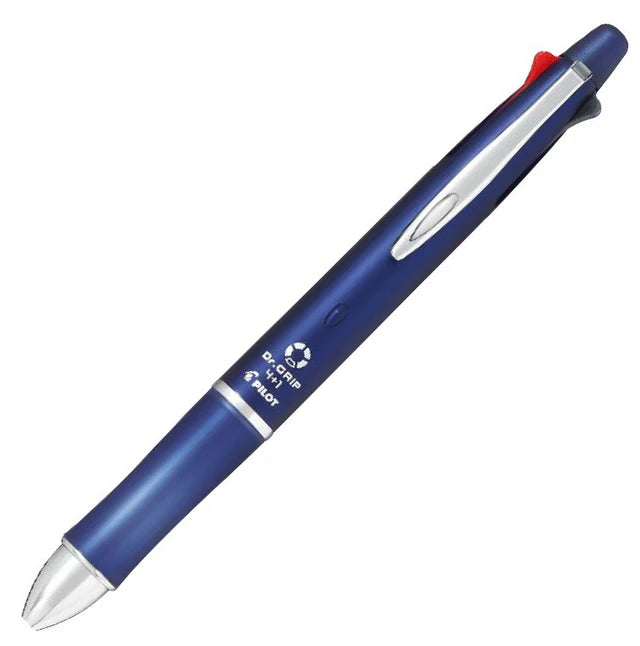 PILOT Dr.Grip 4+1 Ball Pen+Mechanical Pencil F-Navy