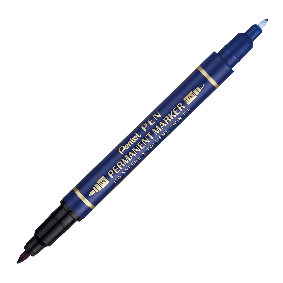 PENTEL Twin Tip Permanent Marker-N75W-Blue