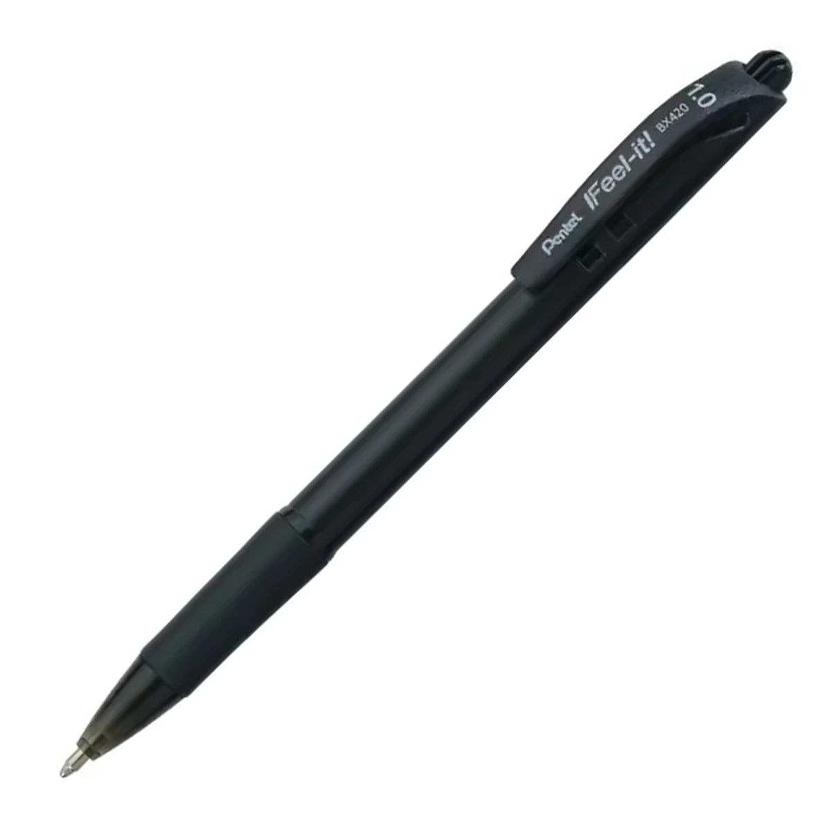PENTEL Feel-It Retractable Ball Pen 1.0mm-Black