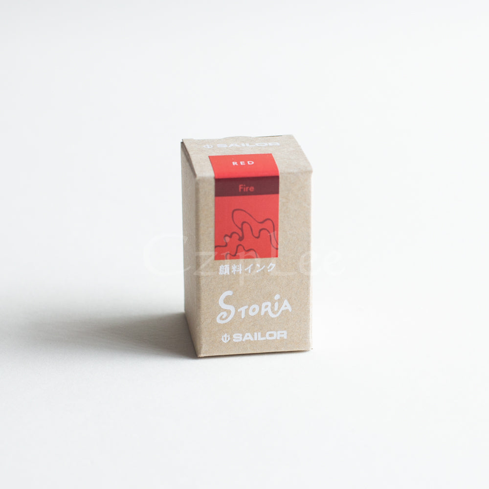 SAILOR Storia Ink 20ml Fire-Pigment Red