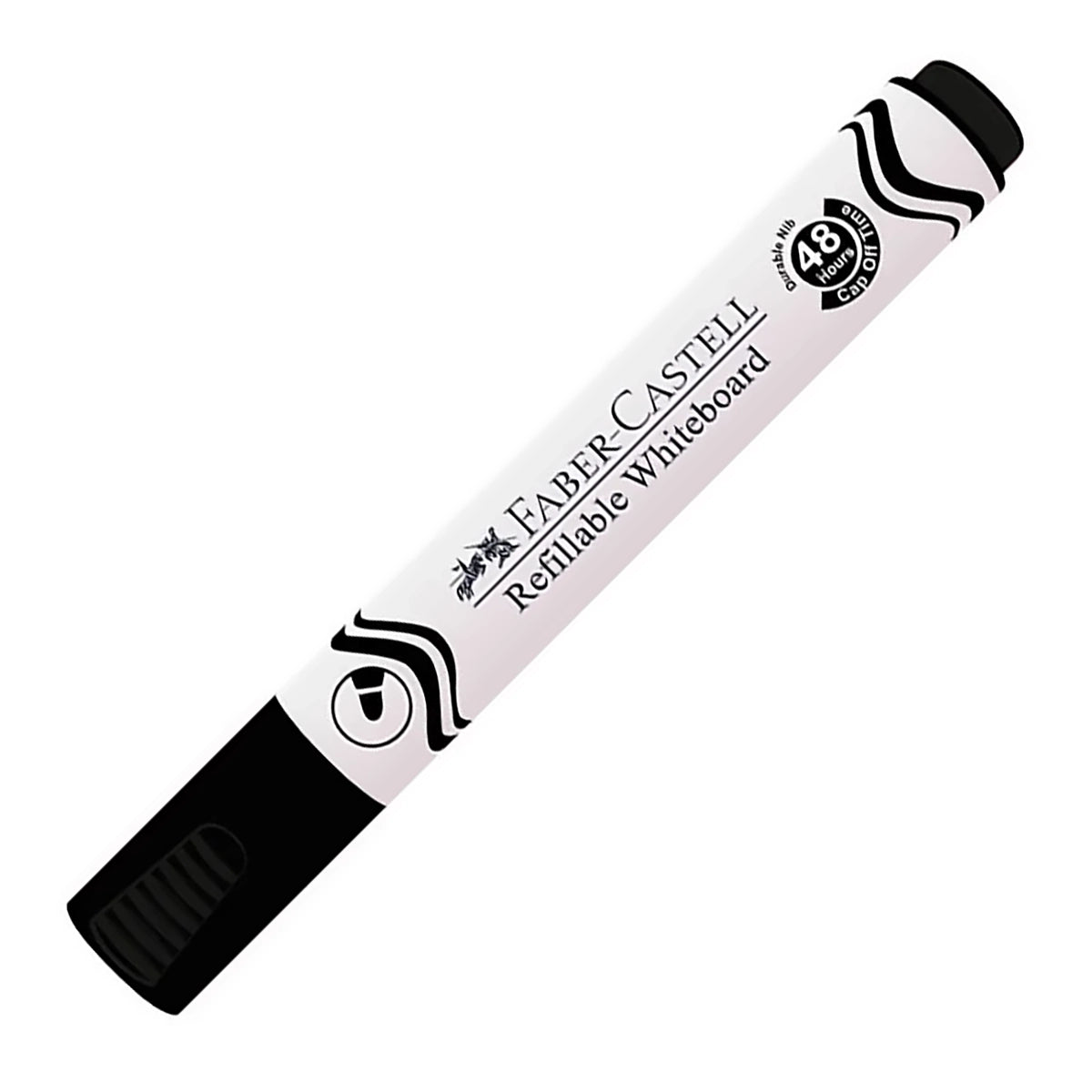 FABER-CASTELL Refillable Whiteboard Marker W20 Bullet 254098 Black BC