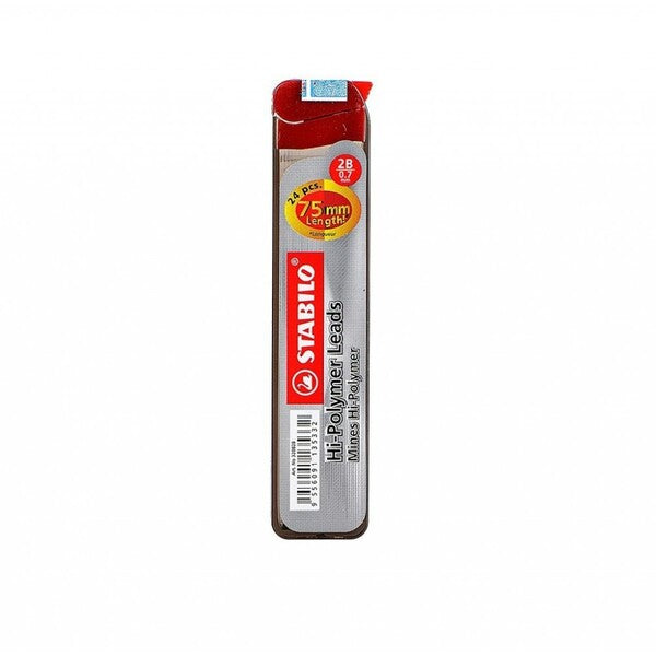 STABILO Pencil Leads 3206 2B 0.7mm 24s