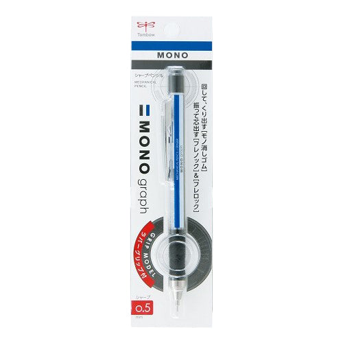 TOMBOW Monograph Grip Mono 0.5mm Mechanical Pencil Tri-Colour