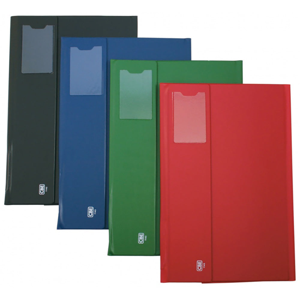 CBE Pocket File 1142 F/C-PVC 4Cols