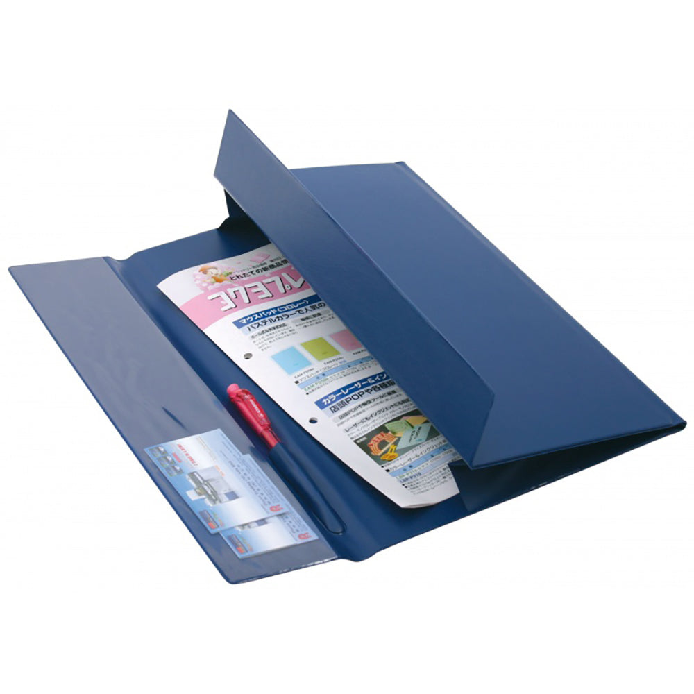 CBE Pocket File 1142 F/C-PVC 4Cols