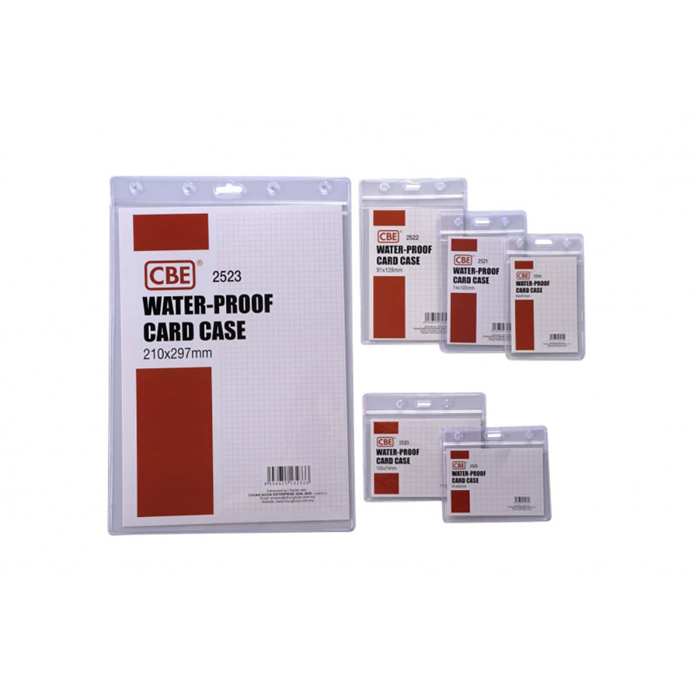 CBE Waterproof Card Case 2525 Horz 91x64mm 10s