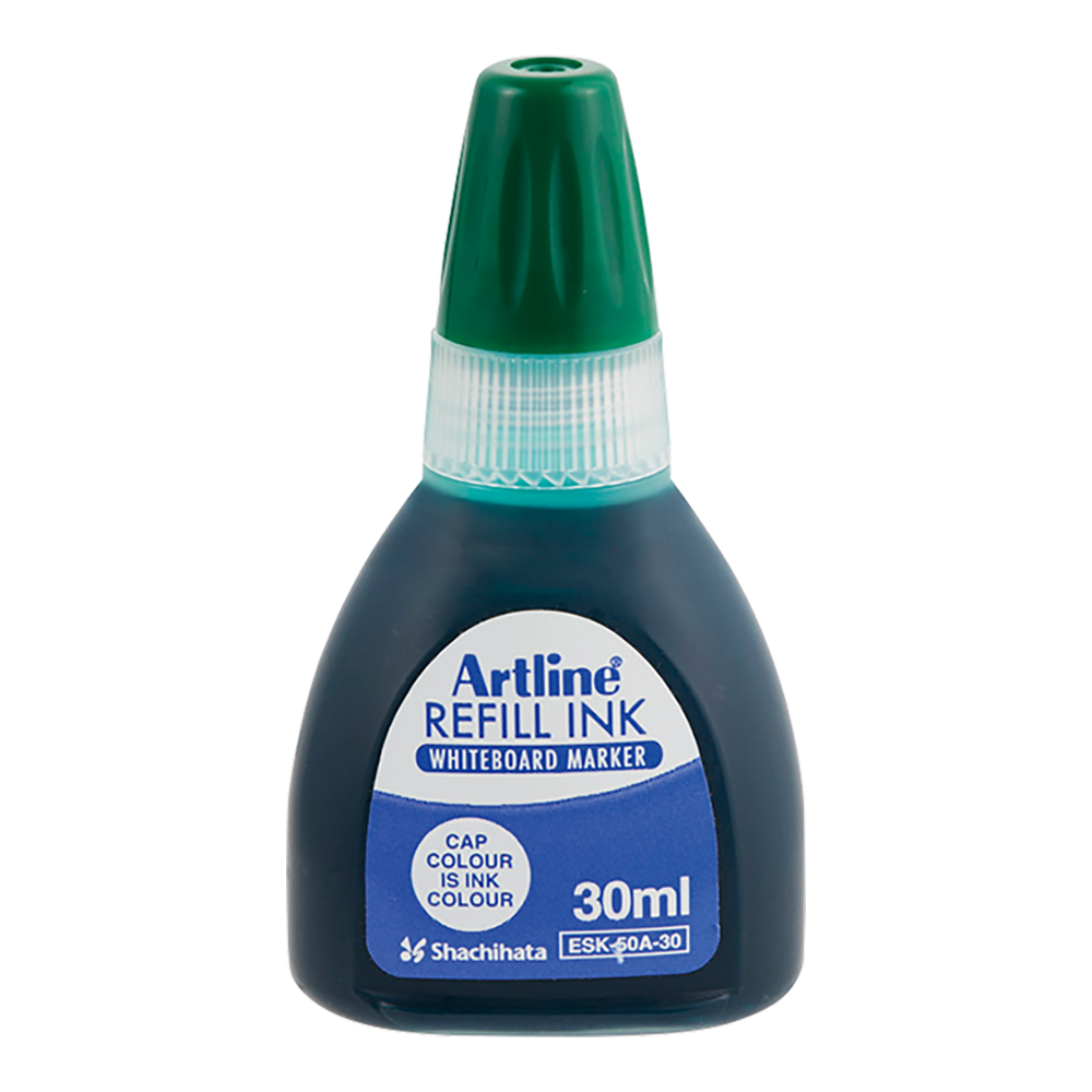 ARTLINE W/Board Ink 30cc-Green