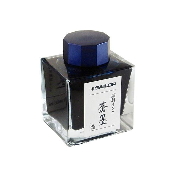 SAILOR Sou Boku Bottle Ink 50ml-Pigment BlueBlack