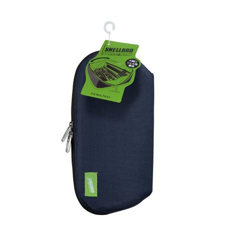 KOKUYO Pen Case Shell Bro F-VBF190 Navy/Blue Default Title