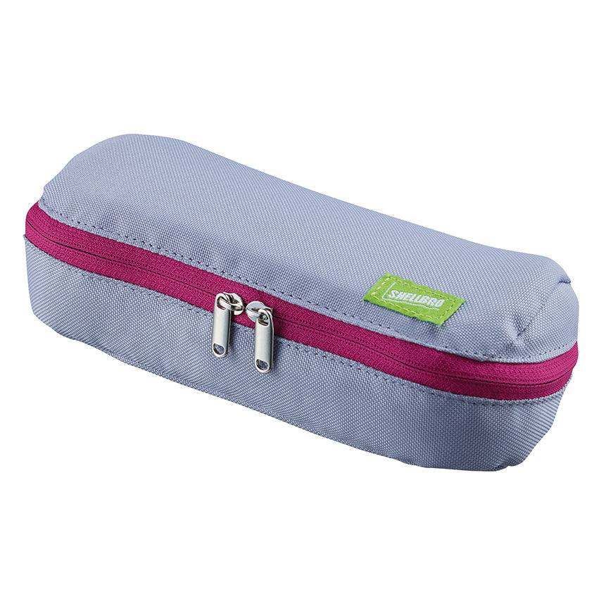 KOKUYO Pen Case Shell Bro F-VBF190 Grey/Pink Default Title