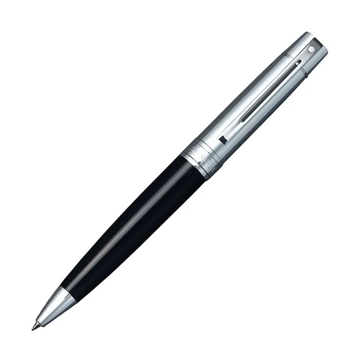 SHEAFFER 300 Chrome/Black Barrel SF9314-2 Ball Pen
