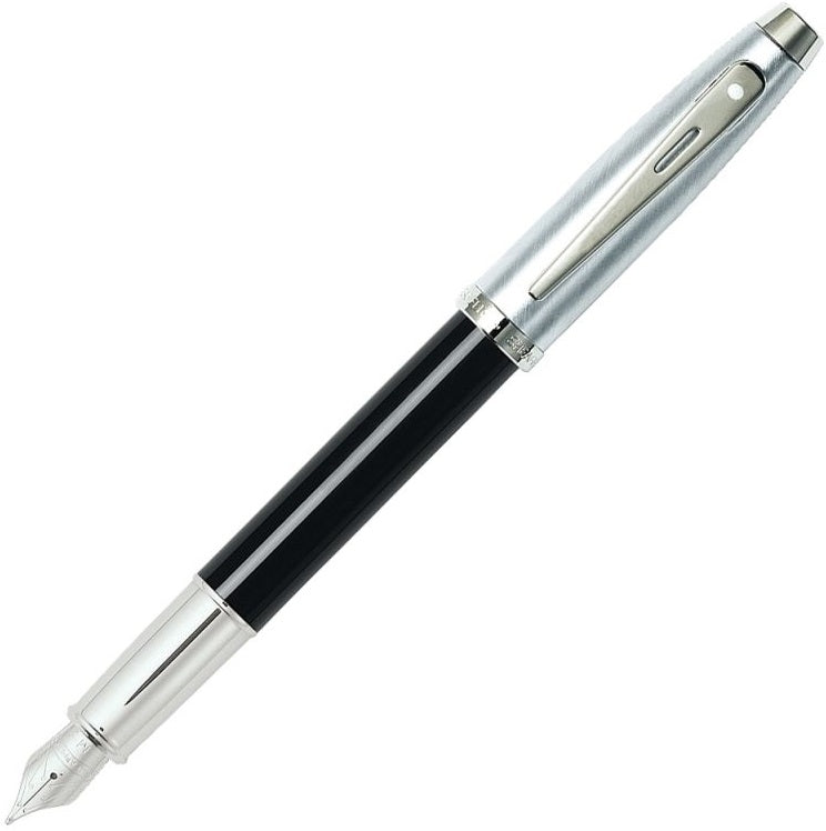 SHEAFFER 100 Glossy Black SF9313-0 Fountain Pen-Medium