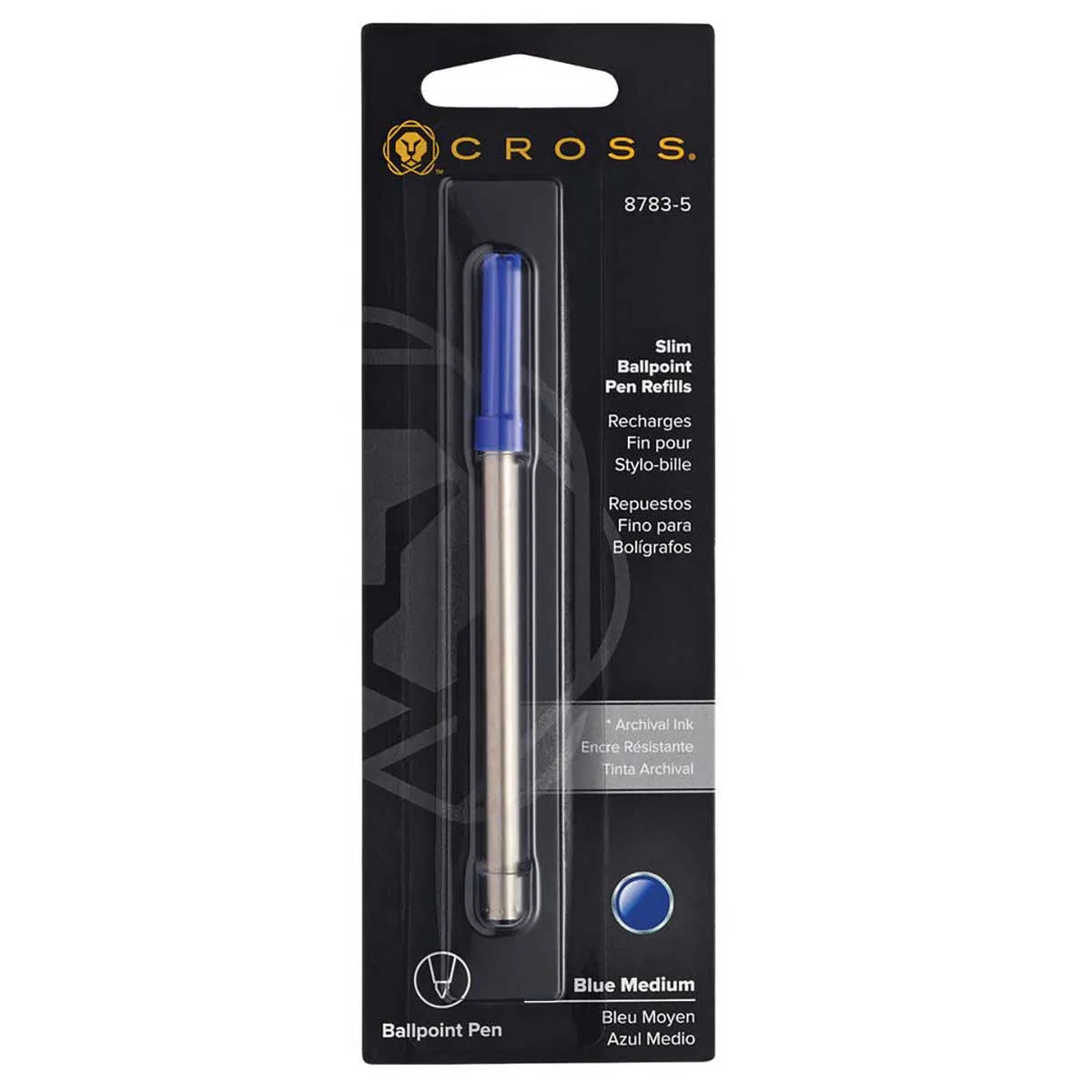 CROSS Ball Pen Refill Slim AT8783-5 M-Blue