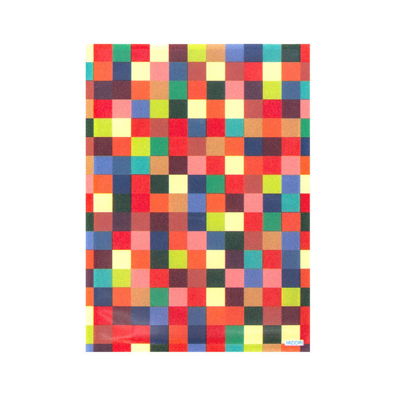 CHOTTO Clear Faced Bag S Mosaic Red