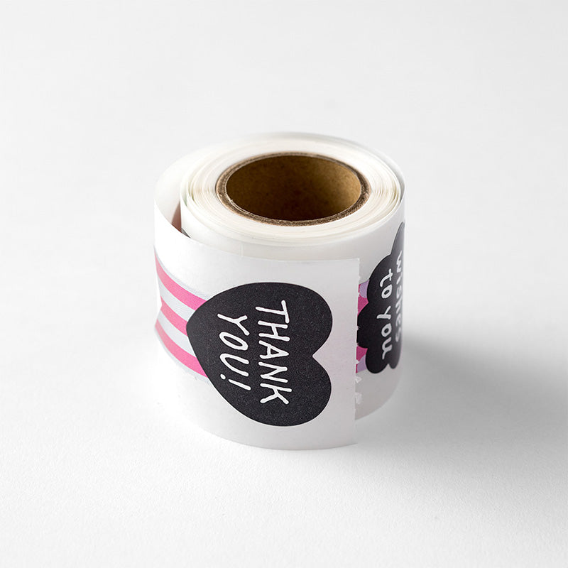 CHOTTO Roll Sticker Rosette Metallic