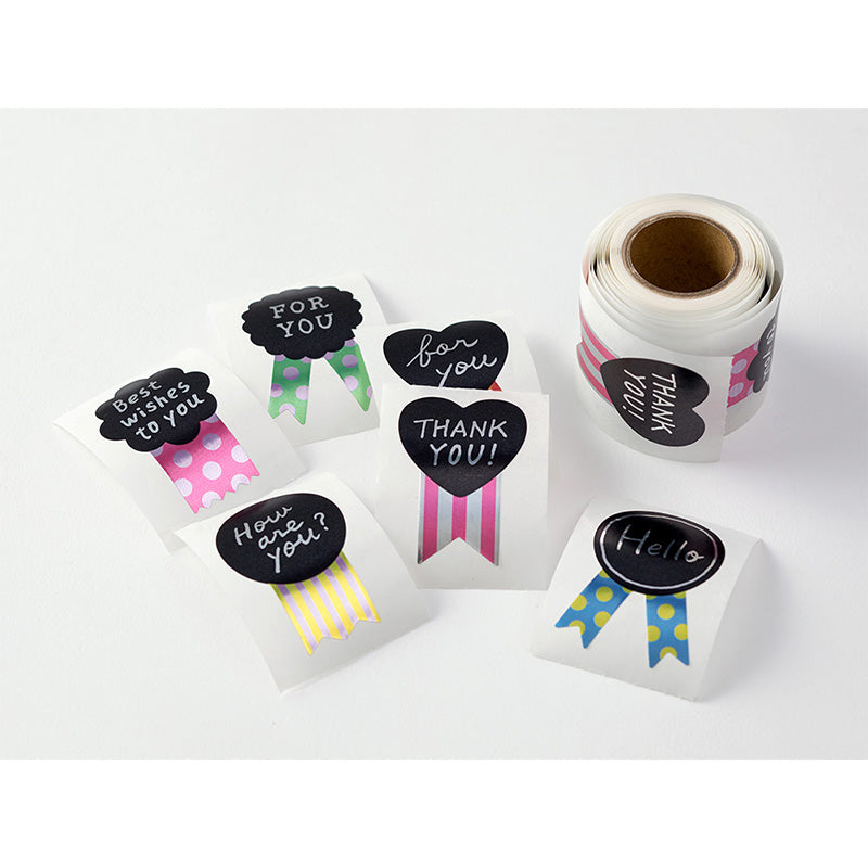 CHOTTO Roll Sticker Rosette Metallic