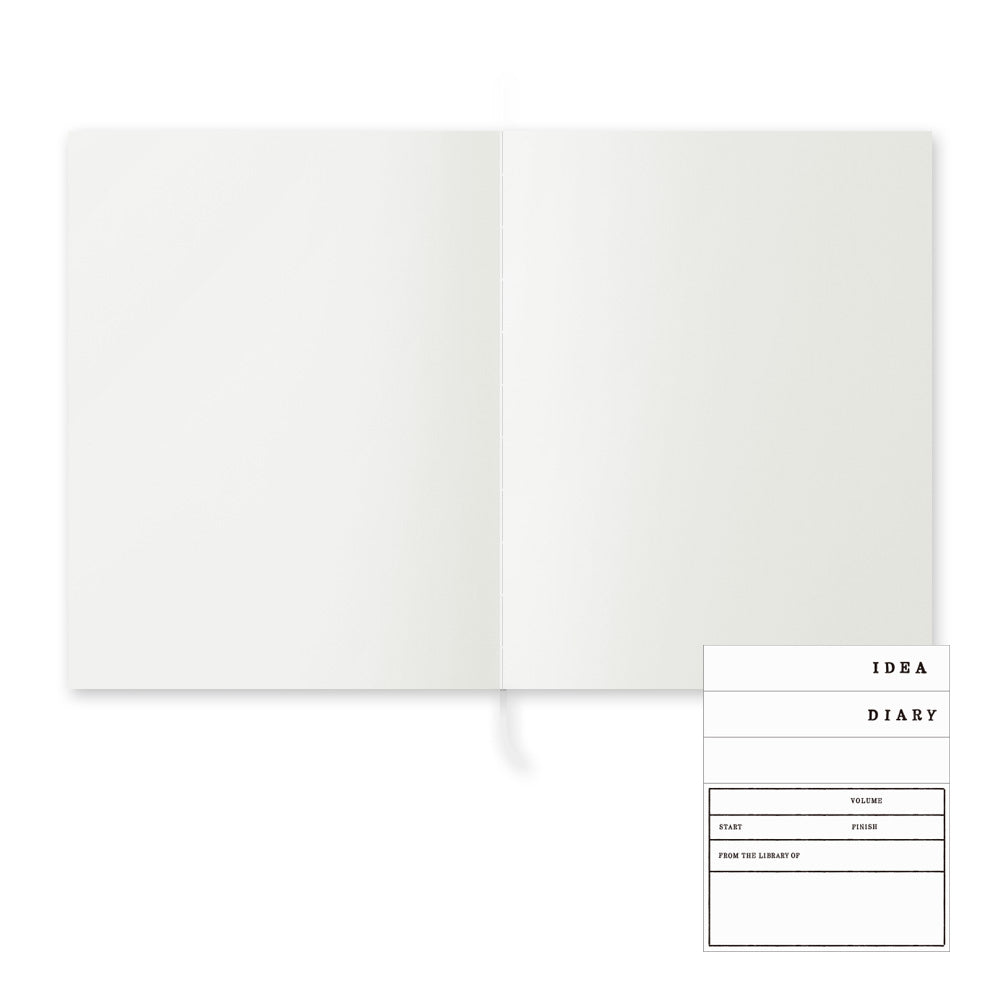 MIDORI MD Cotton Notebook F0 Blank