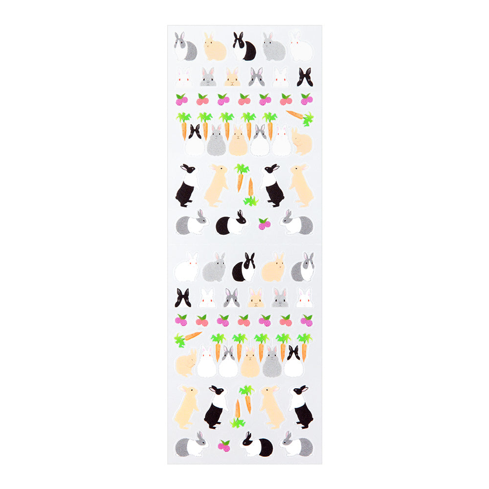 MIDORI Sticker Schedule 2196 Rabbit
