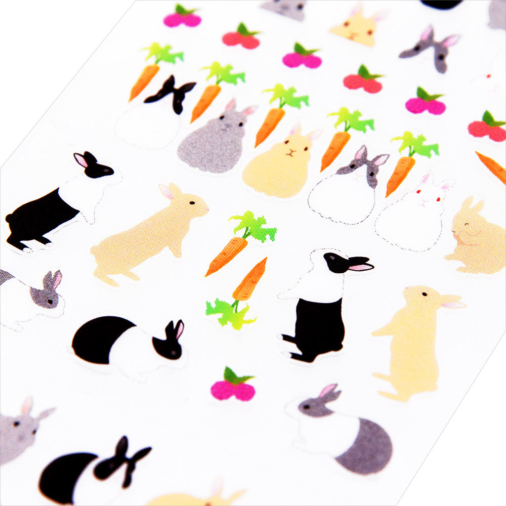 MIDORI Sticker Schedule 2196 Rabbit