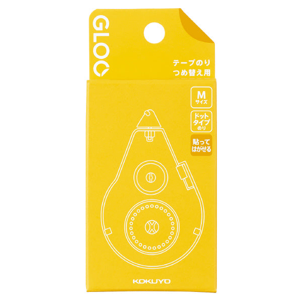 KOKUYO GLOO Paste & Peel Glue Tape Refill 8.4mmx14 Default Title