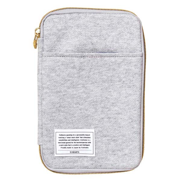 KOKUYO x trystrams Notebook Cover 165x95mm Grey Default Title