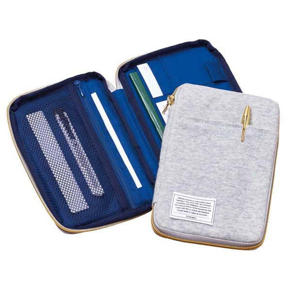 KOKUYO x trystrams Notebook Cover 165x95mm Grey Default Title