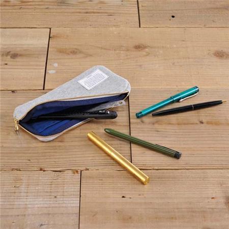 KOKUYO x trystrams Pen Case L-Shape 200x90mm Grey Default Title