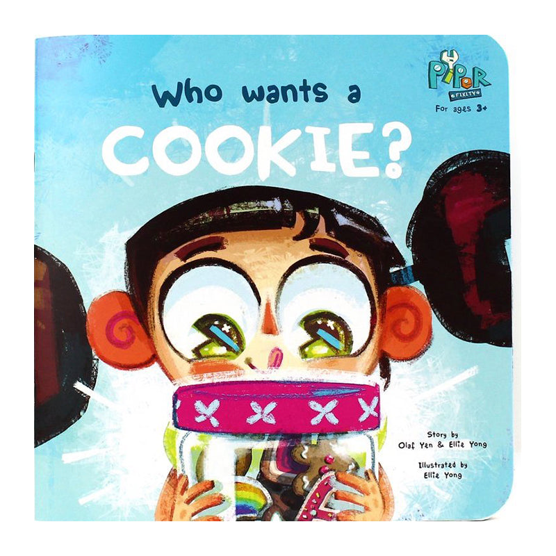 Who Wants? Cookie?-Picture Book By Cubicto Studio