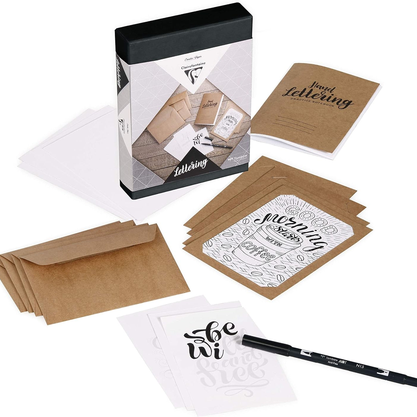 CLAIREFONTAINE Creative Box for Adults Lettering