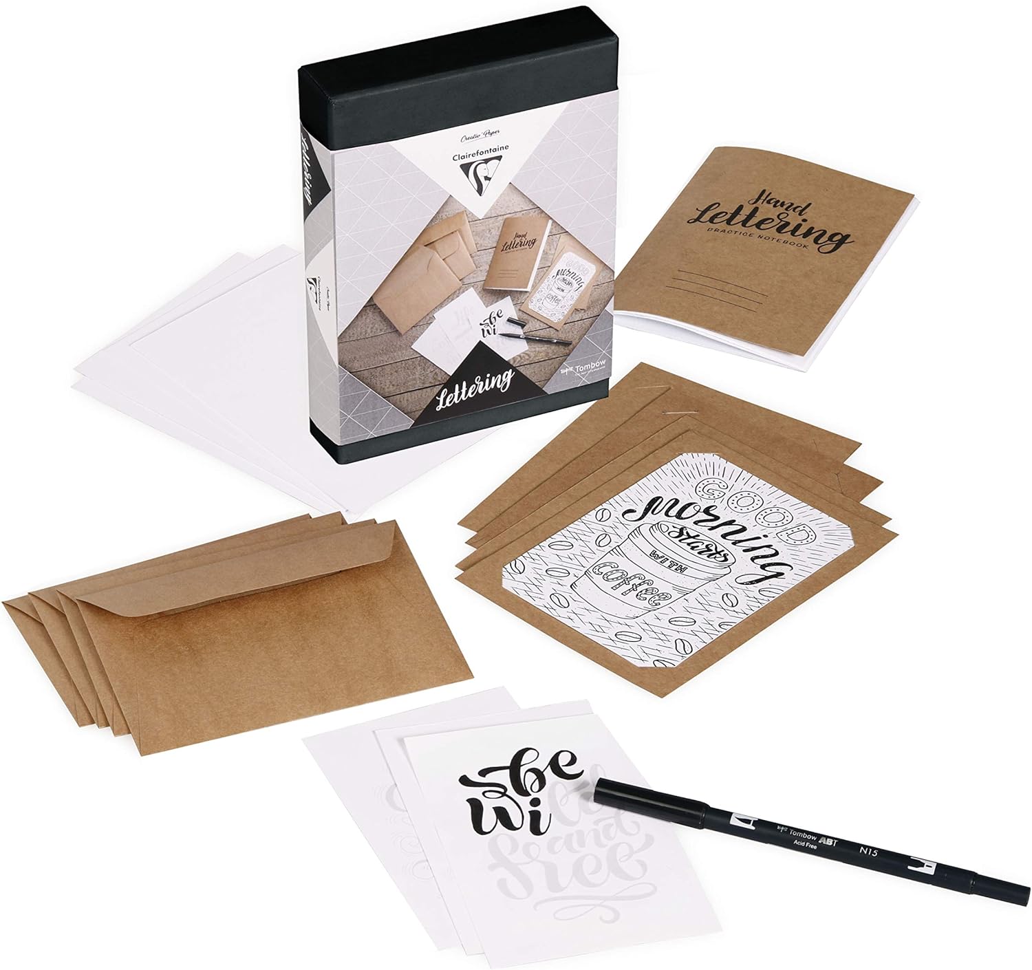 CLAIREFONTAINE Creative Box for Adults Lettering