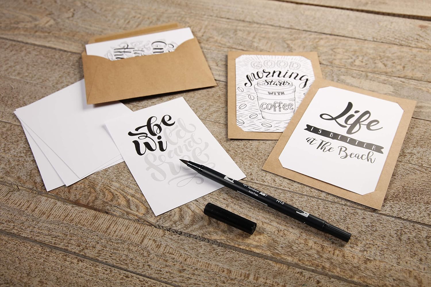 CLAIREFONTAINE Creative Box for Adults Lettering