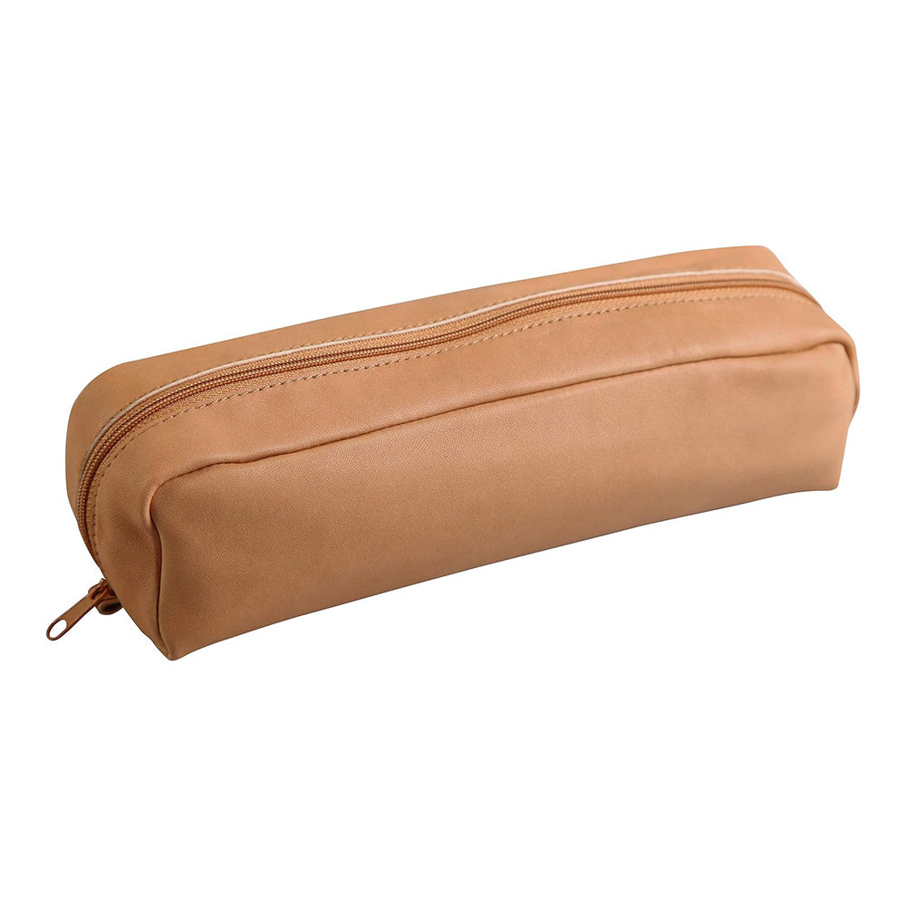 CLAIREFONTAINE Natural Leather Pencil Case Rect