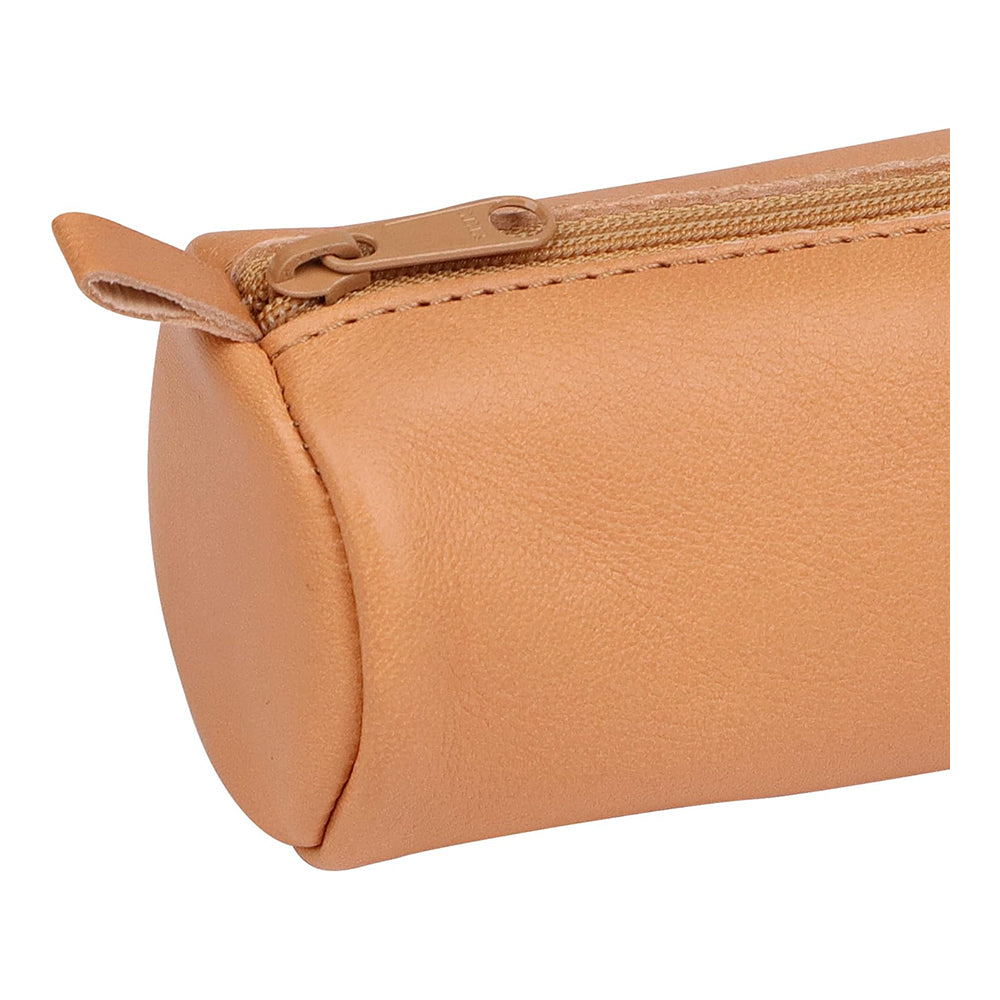 CLAIREFONTAINE Natural Leather Pencil Case Rd